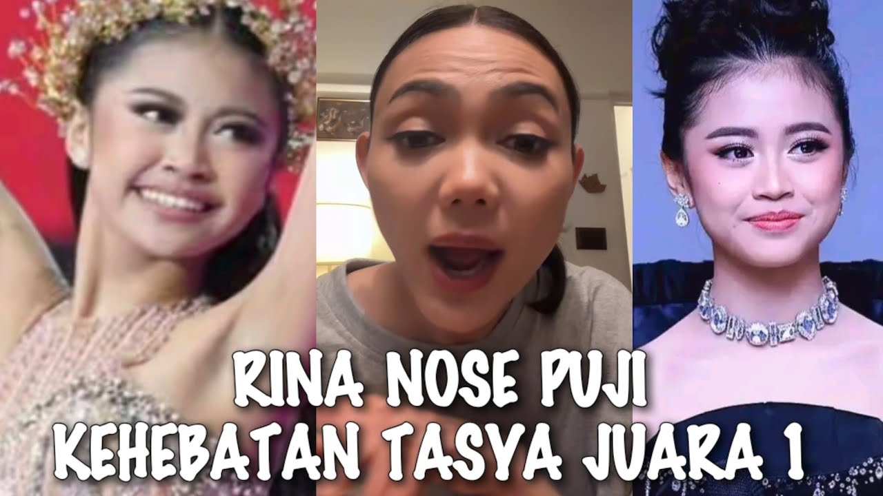 GEGER√√ RINA NOSE BOCORKAN KELEBIHAN TASYA TANGGERANG HINGGA BISA JADI JUARA PERTAMA 