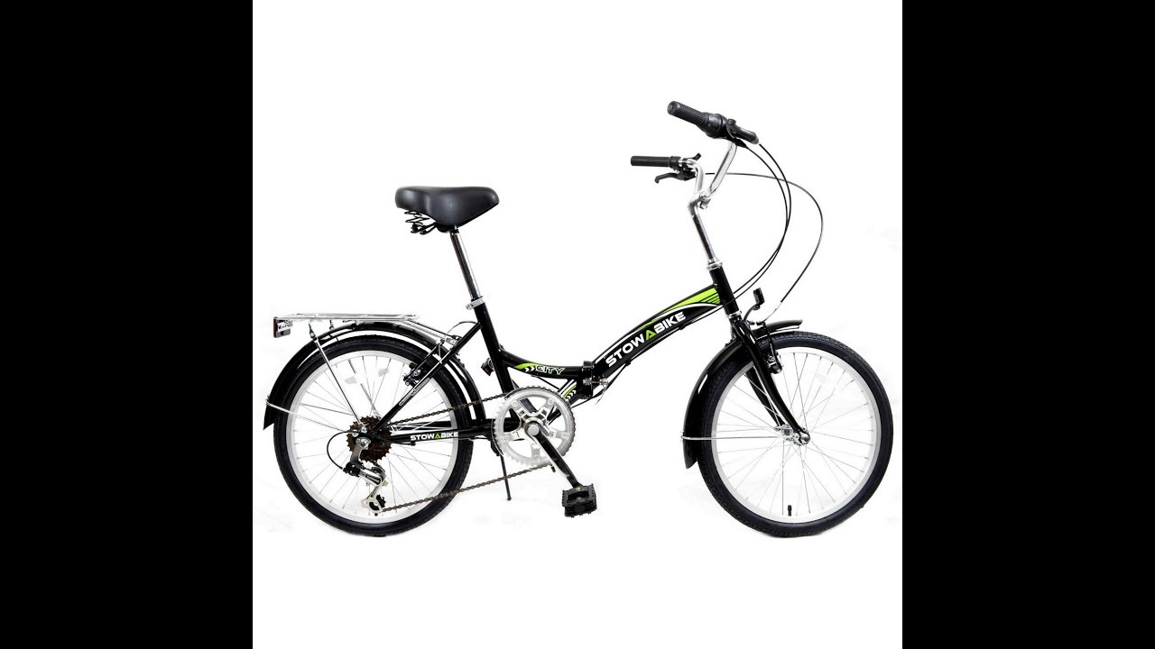 Stowabike 20 Folding City V2 Compact Foldable Bike