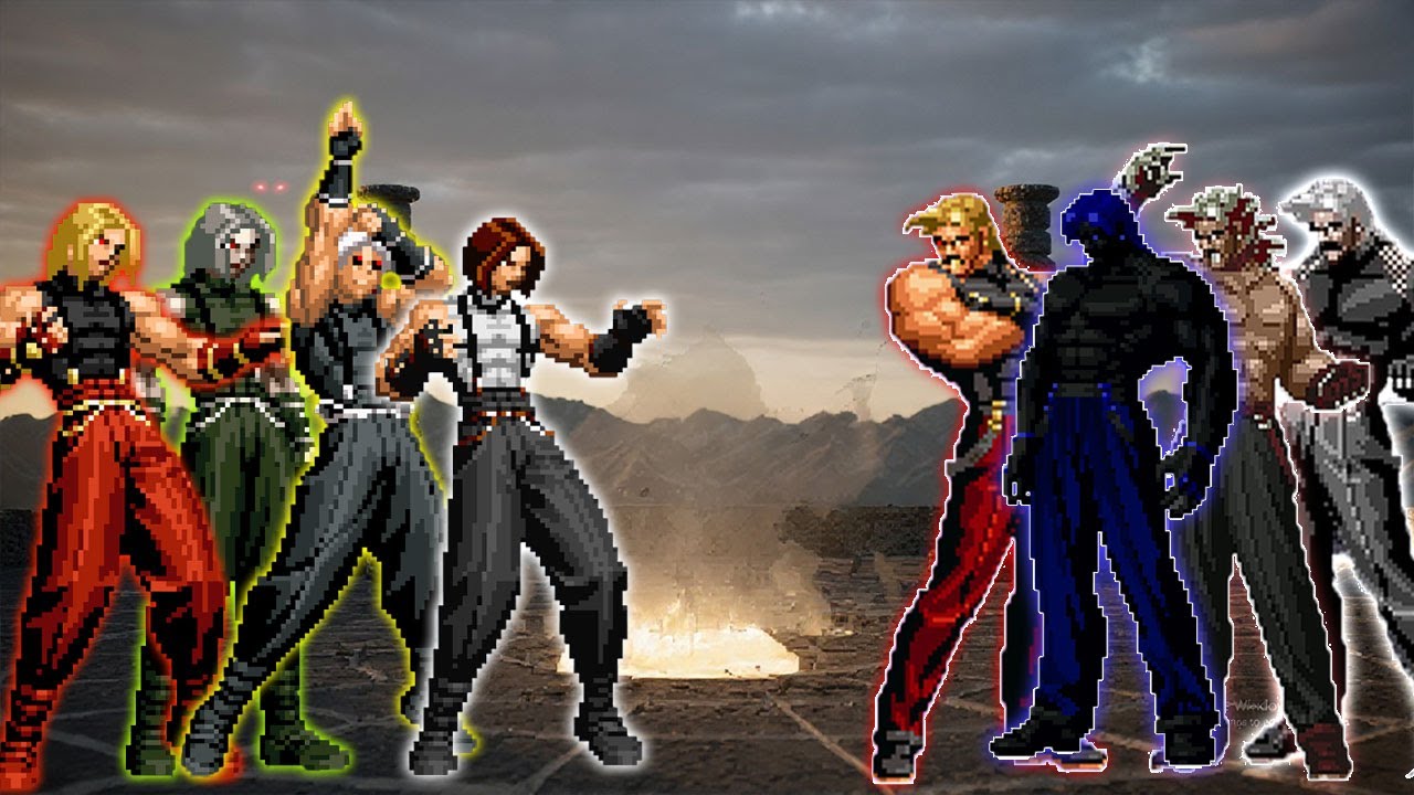 [Mugen KOF] Adel Bernstein Team VS Rugal Bernstein Team