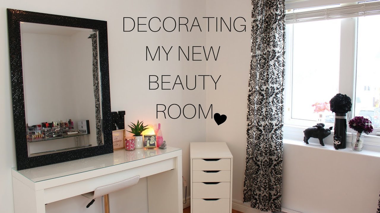 Decorating My NEW Beauty Room 💄 | Nicole Chantell