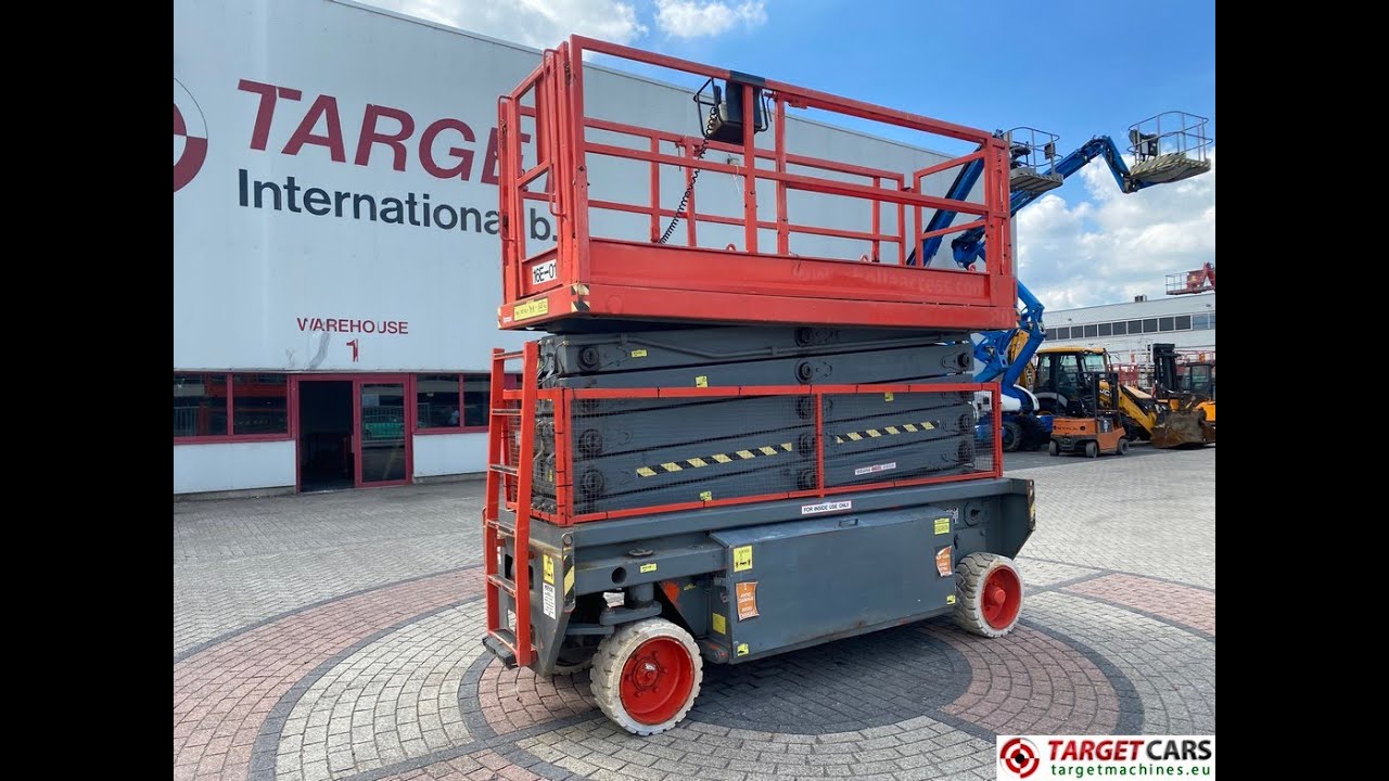 781520 HOLLAND LIFT N-165EL12 COMBISTAR N165EL12 ELECTRIC SCISSOR WORK LIFT 1850CM 2006 1421HRS