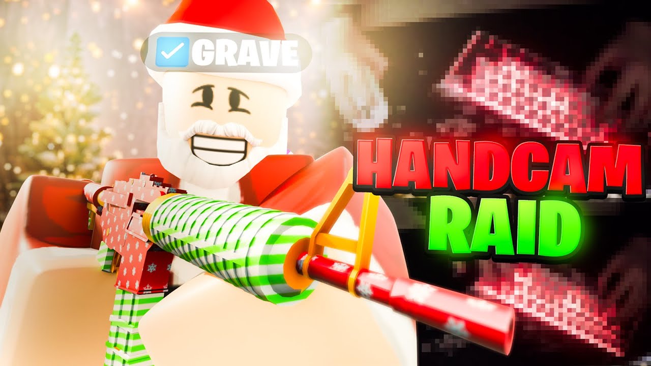 Raiding In Da Hood As Santa With HandCam ✋