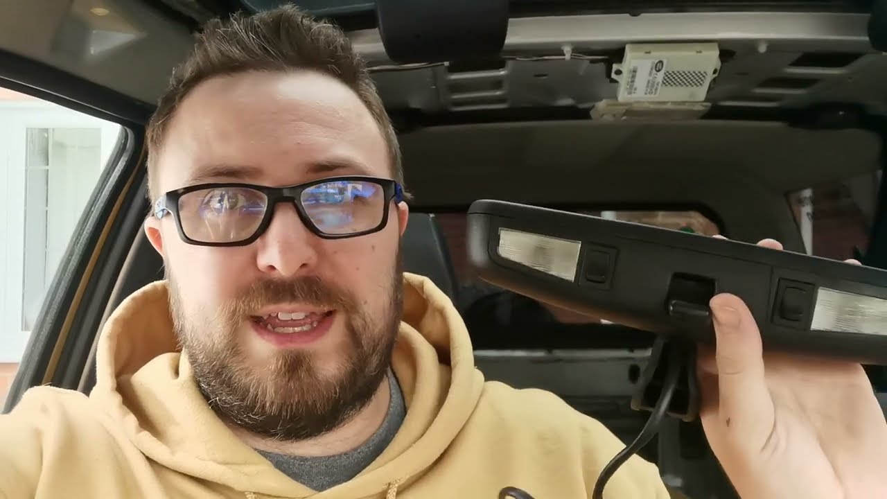 Freelander cheap mod! - rear view mirror upgrade