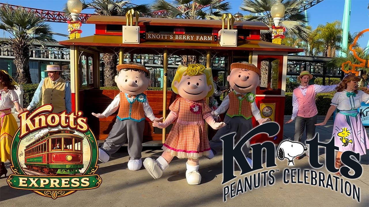 Knott's Express at PEANUTS Celebration | Knott's Berry Farm 2026