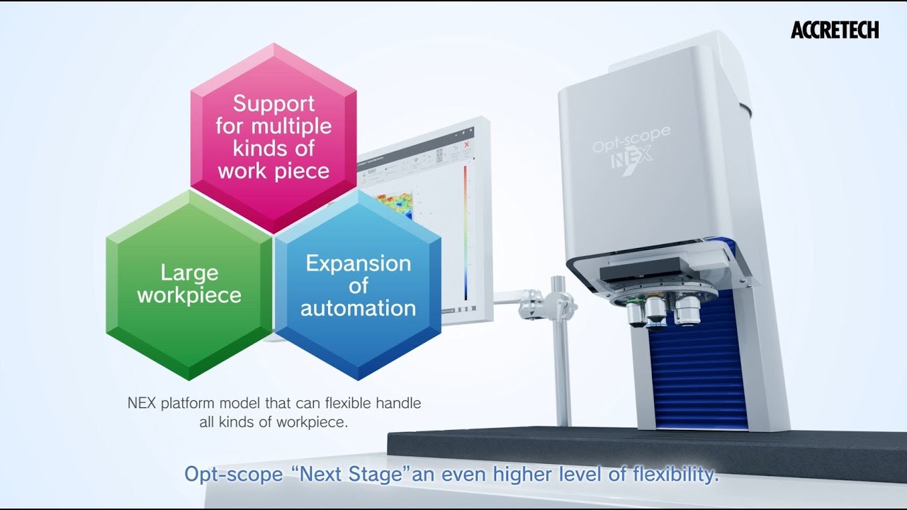非接触3D 表面粗さ・形状測定機：Opt-scope NEX