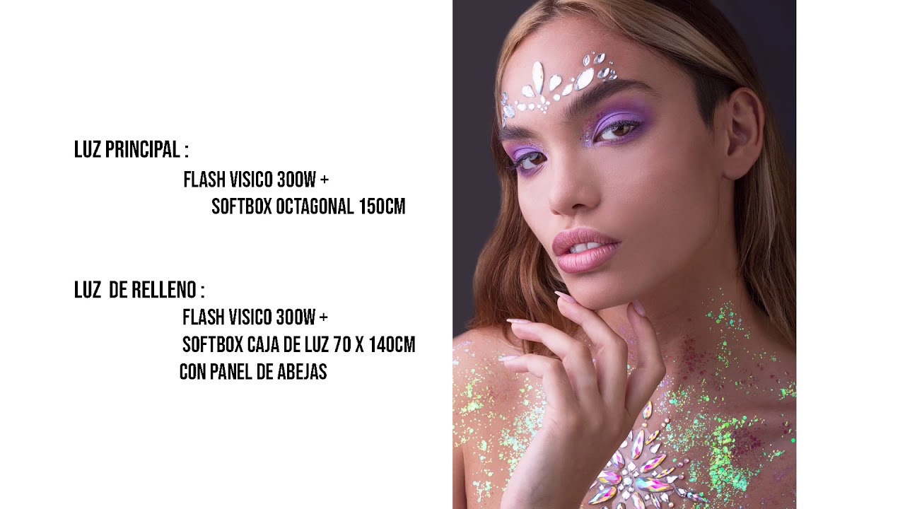 VISICO VE PLUS 300W studio strobe lights working for commercial photography shoot