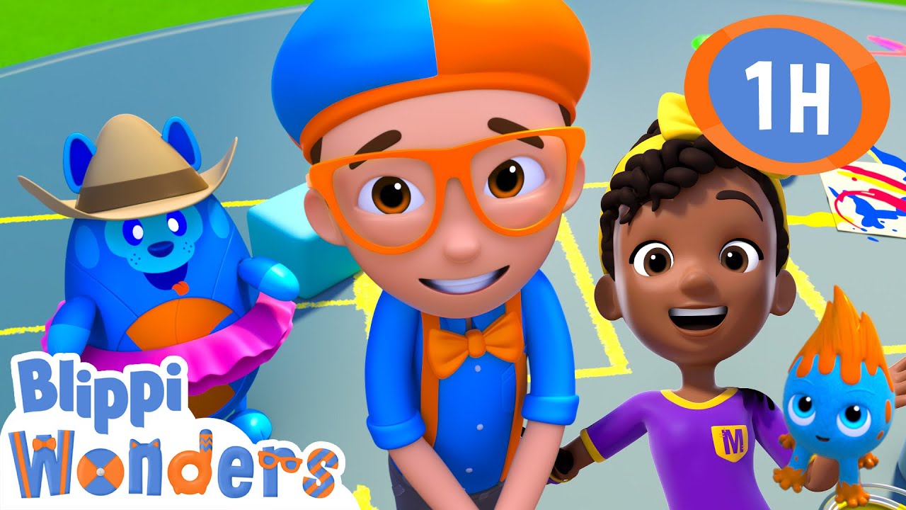 Waiting for the Rainbow With Blippi 🌈 | Blippi Wonders Educational Videos for Kids