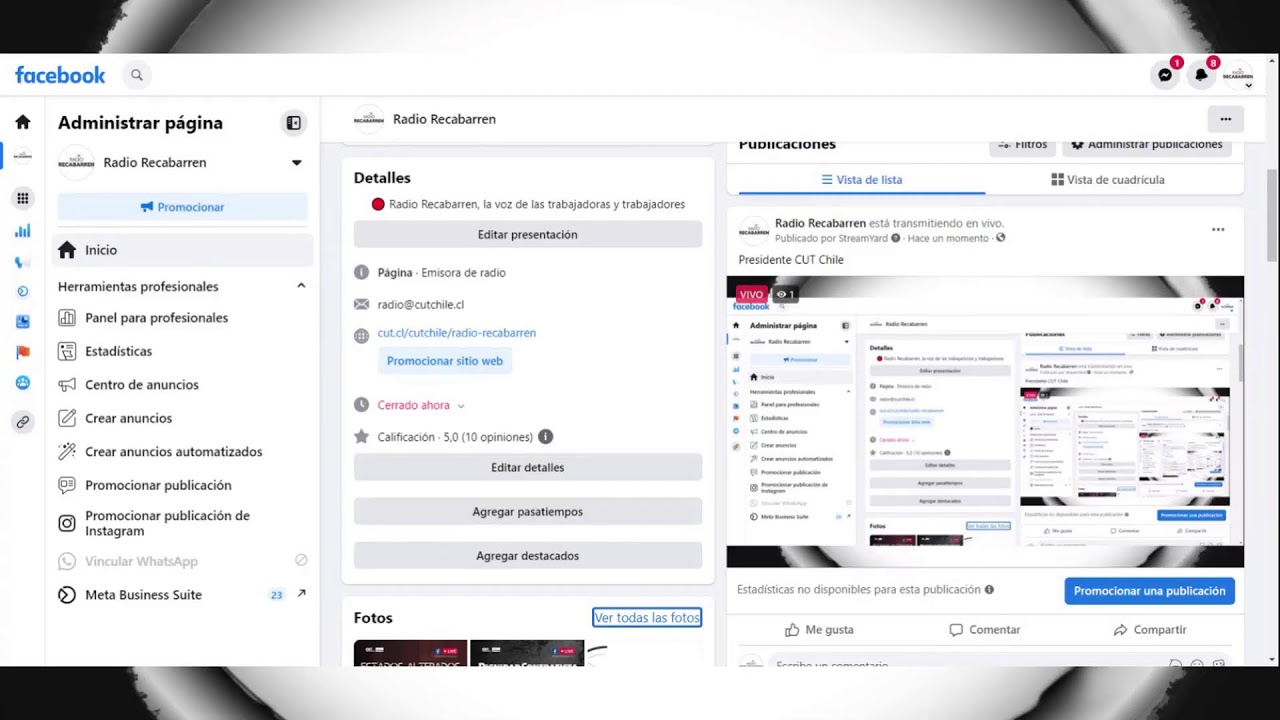 Presidente CUT Chile