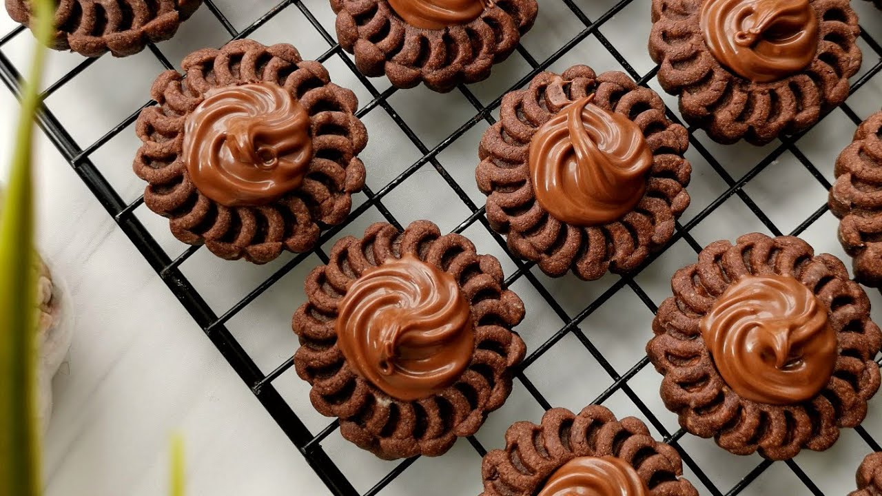 Chocolate Hazelnut Tart | Resepi Mudah Tanpa Telur | Eggless Recipe