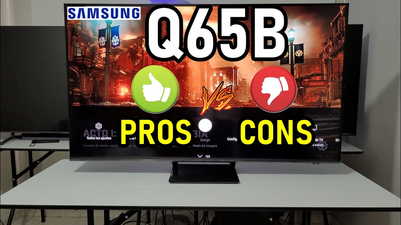Samsung Q65B: плюсы и минусы / Smart TV 4K QLED