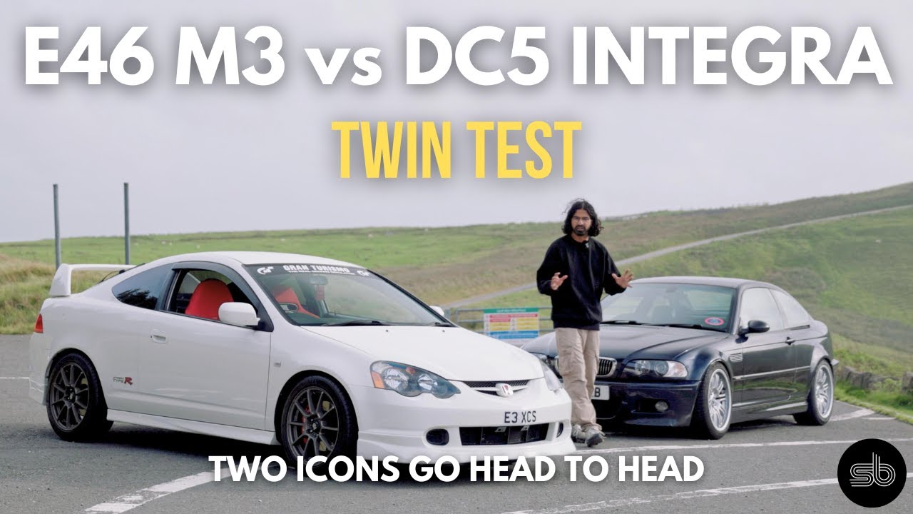 DC5 Honda Integra vs E46 BMW M3: Y2K Sports Coupe Heros. Shooting Brake's Road Review