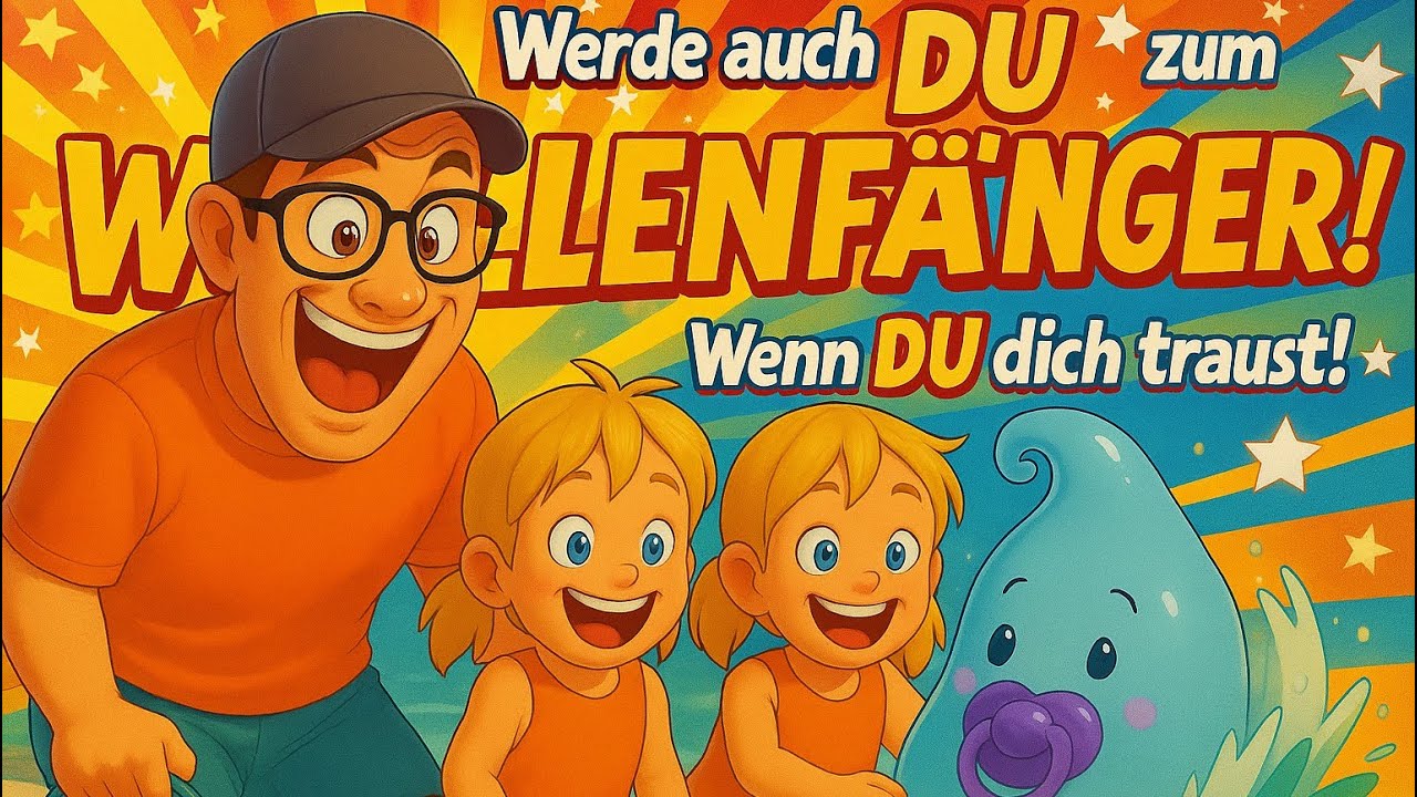 Wellenfänger 🌊 Lustiges Kinderlied über Familie, Strand, Sommerferien & Meer – Fang die Welle!