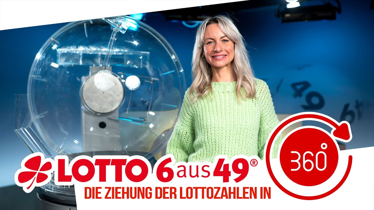 Die Ziehung der Lottozahlen vom 03.01.2026 in 360 Grad