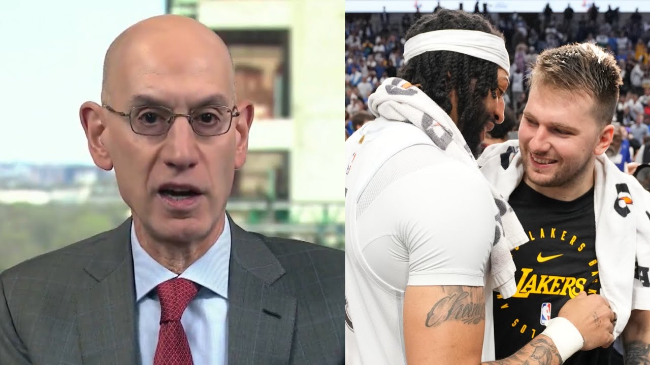 Adam Silver explains why he didn't block the Luka Doncic trade to Lakers for Anthony Davis