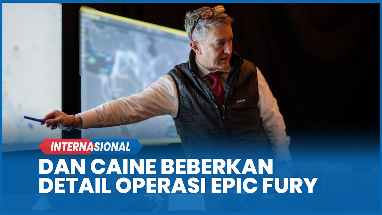 FULL Jenderal Amerika Dan Caine Beri Penjelasan Resmi Detail Operasi Epic Fury ke Iran