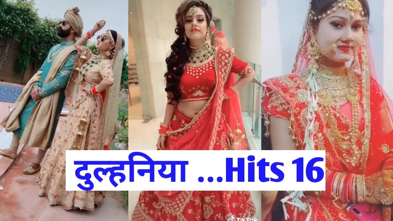 Tiktok | Dulhania hits 16 HD | Best bridal compilation of Tiktok | best bridal gown, wedding music |