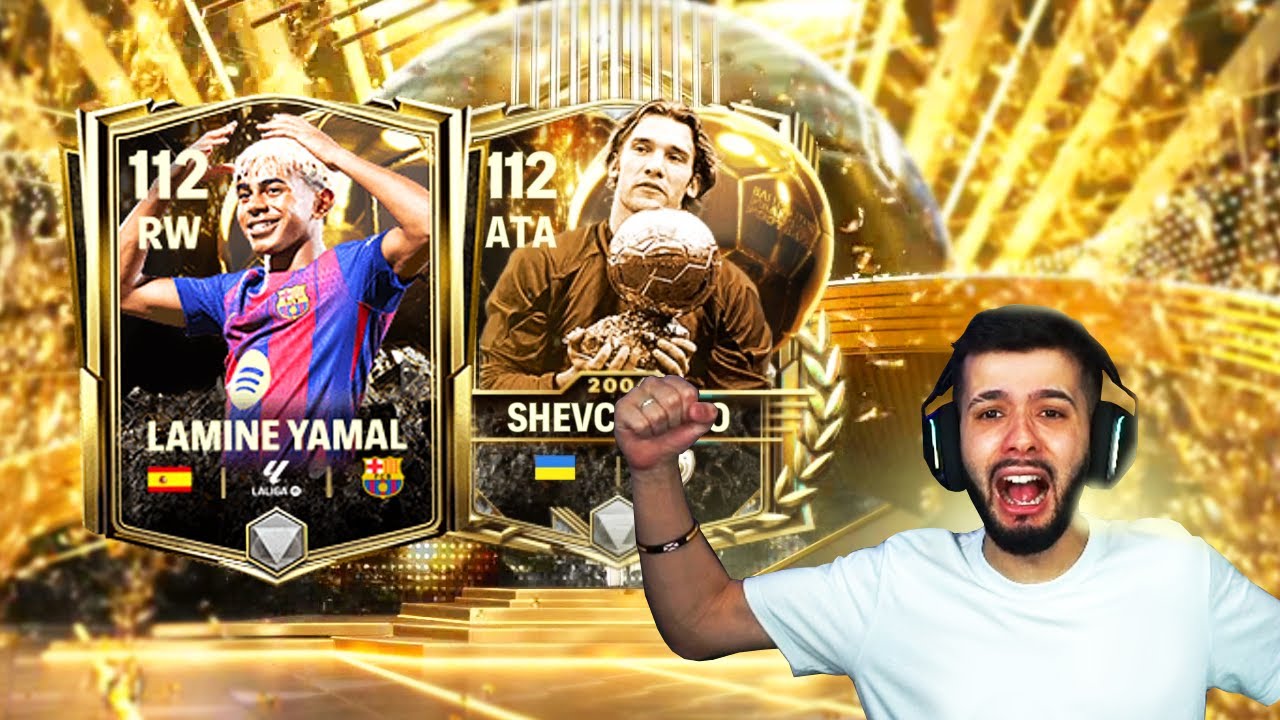 AGORA EU ZEREI O EVENTO BOLA DE OURO DO FC MOBILE! 🤩