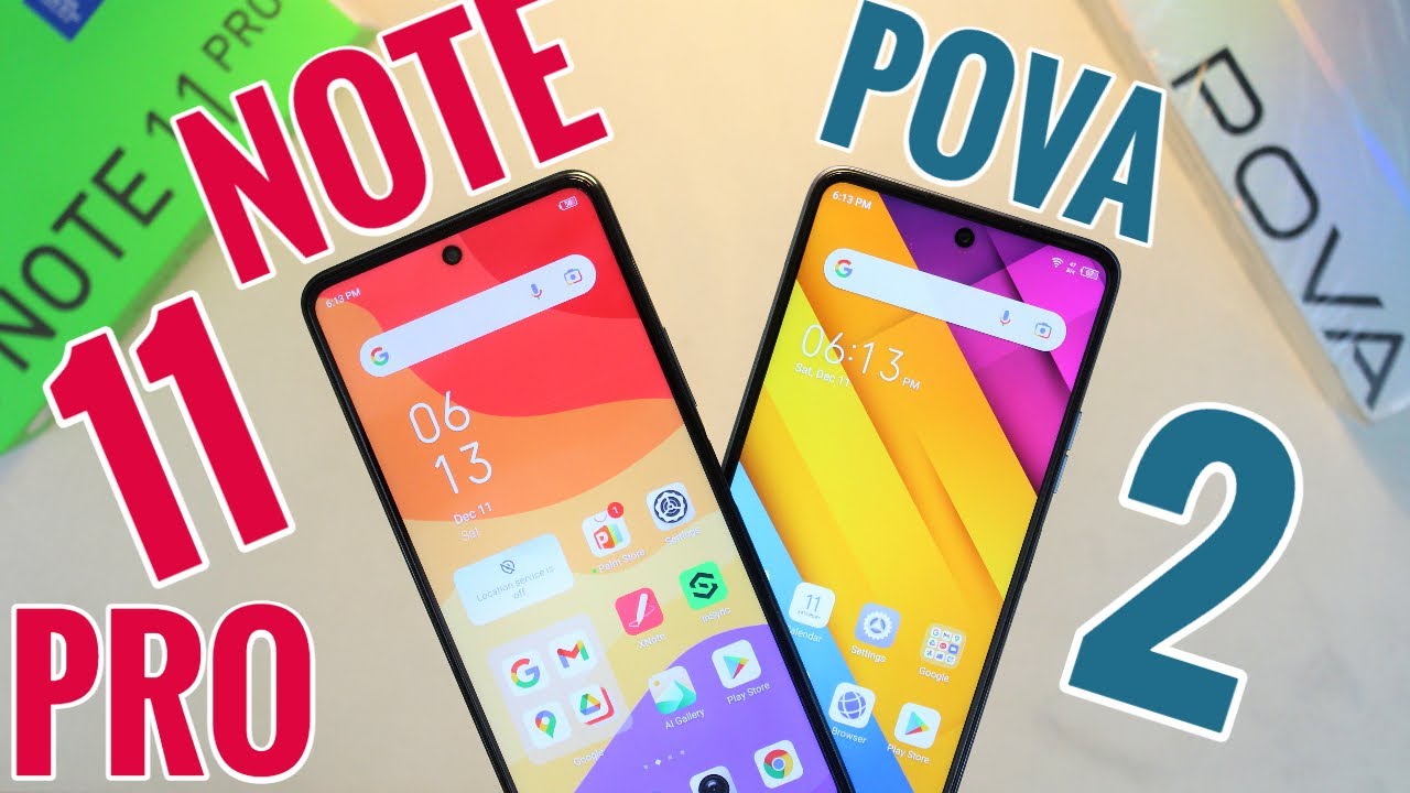 Infinix Note 11 Pro Vs Tecno Pova 2 | Gaming BEAST