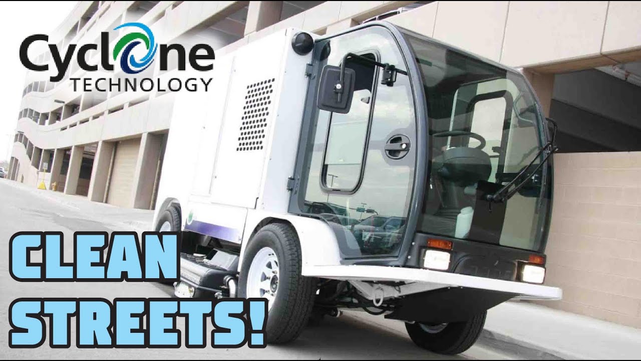 Cyclone CY5000 Keeps Your City Streets Clean!