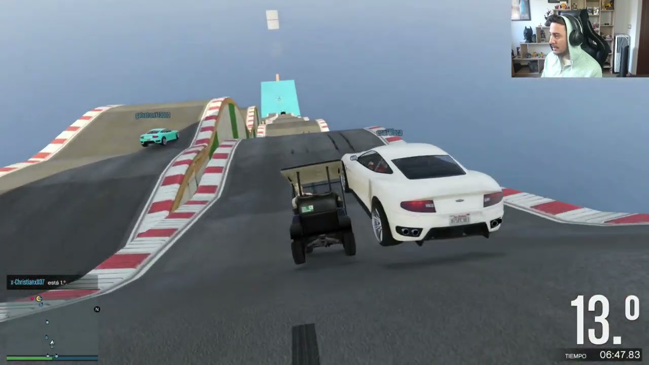 JUGAMOS LA MEGARAMPA QUE JUGÓ AURON Y COMPAÑIA! GTA V
