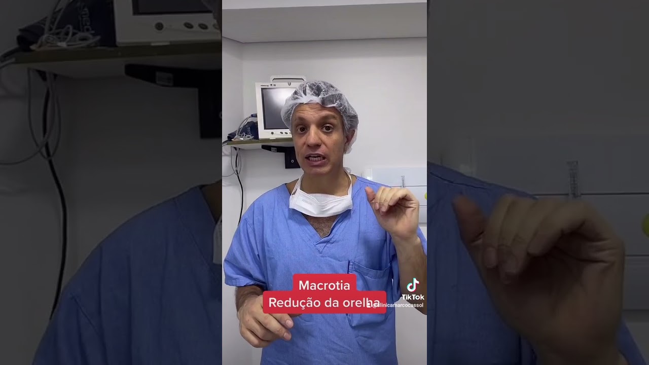 Macrotia, cirurgia de redu&ccedil;&atilde;o da orelha
