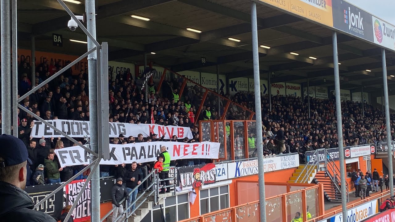 Compilatie uitvak bij Volendam - AZ (17-03-2024)