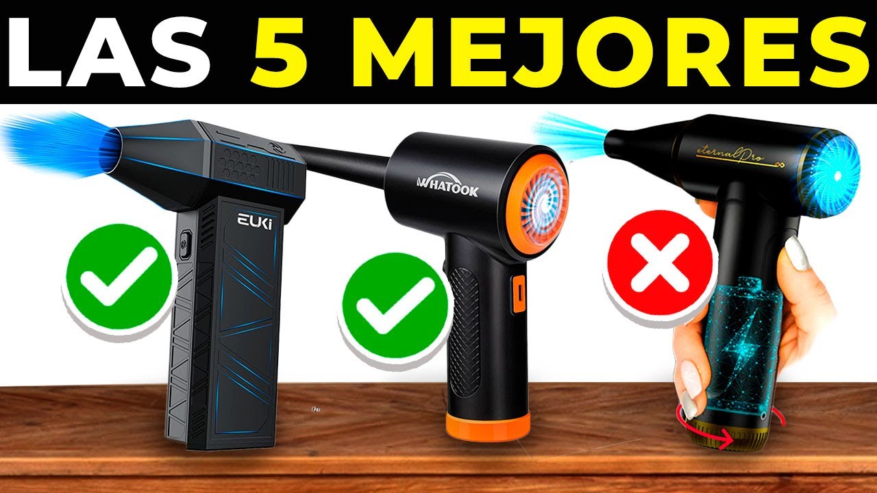 😮 Los 5 Mejores Sopladores de Aire (Pc, Portátiles, Teclados, Ratones, Hogar, Coches...) 2025
