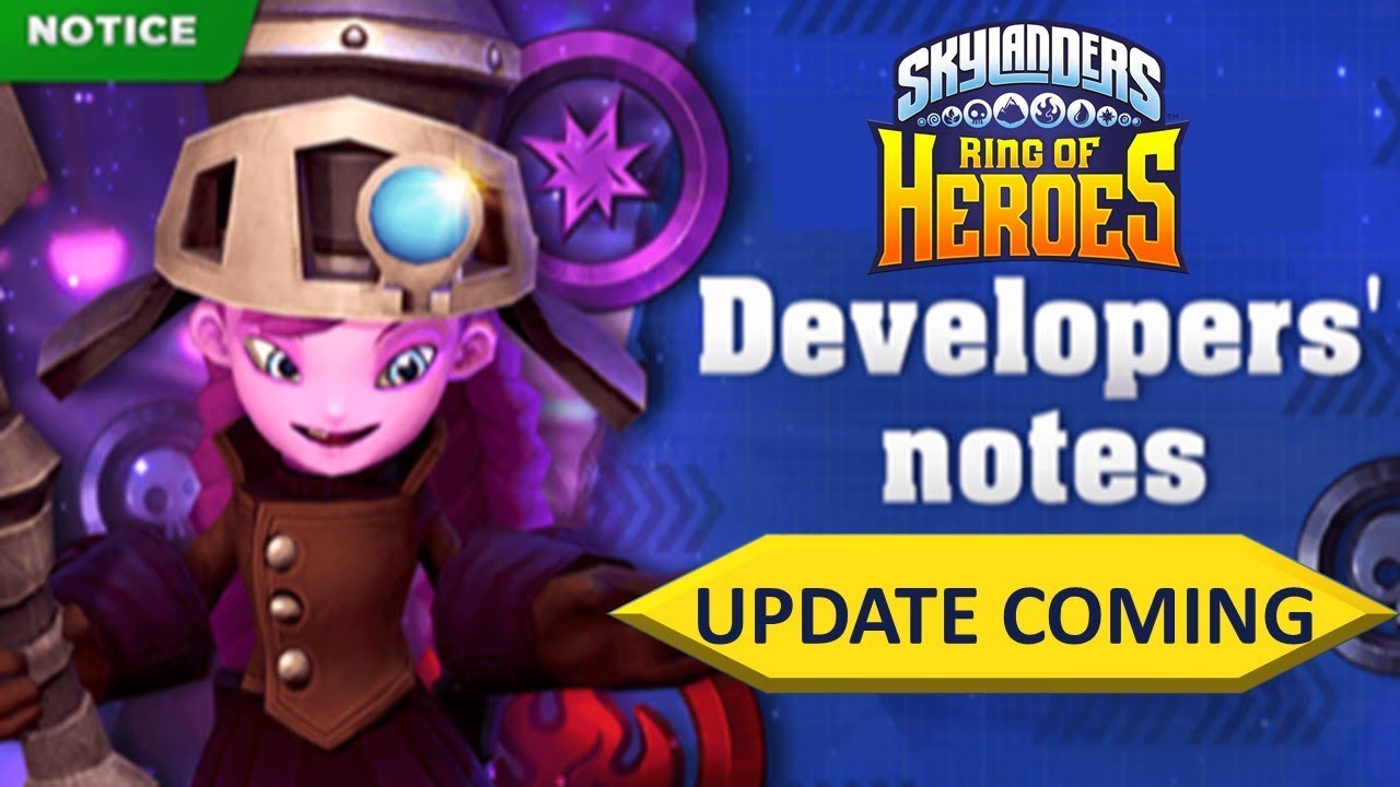 The Future of Skylands Unveiled! Sneek peek: Developer's Notes | Skylanders Ring Of Heroes!