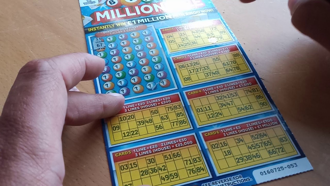 Saturday Night Bingo Millionaire UK ScratchCards 💰