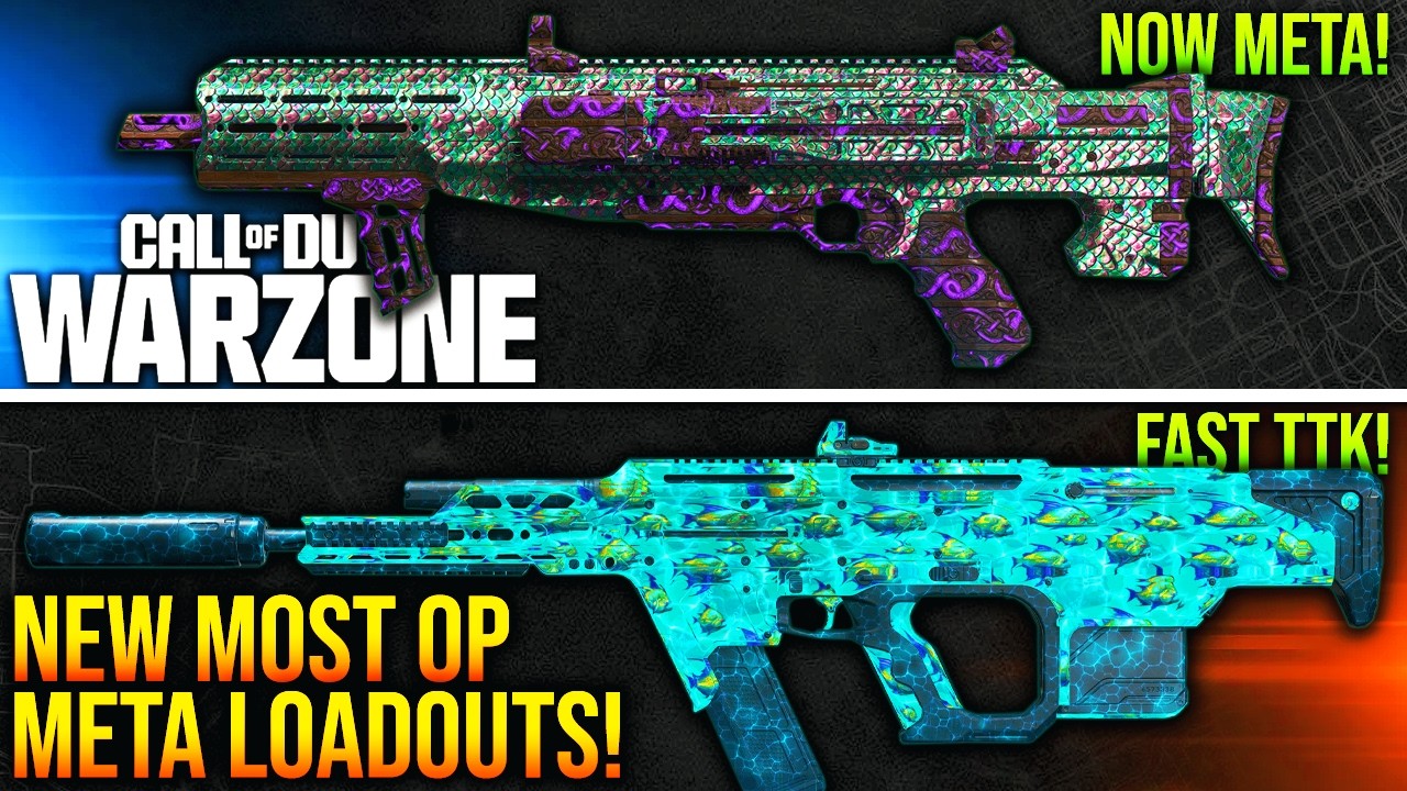 WARZONE: New MOST OVERPOWERED META LOADOUTS After Update! (WARZONE META Weapons)