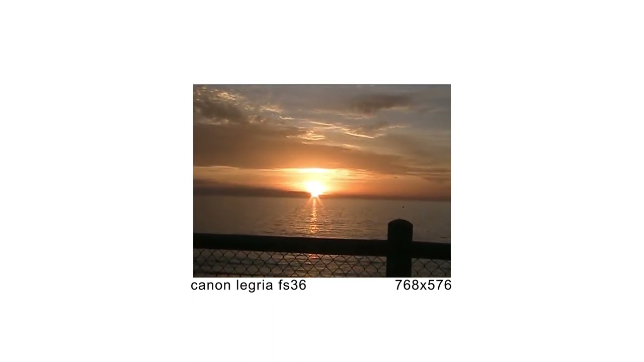 canon legria fs36 montage
