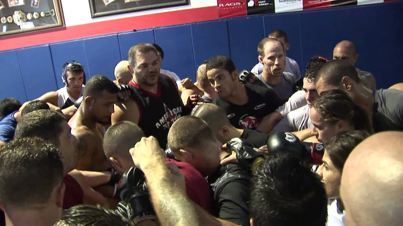 Mark Hunt training at ATT Sept. 2, 2010