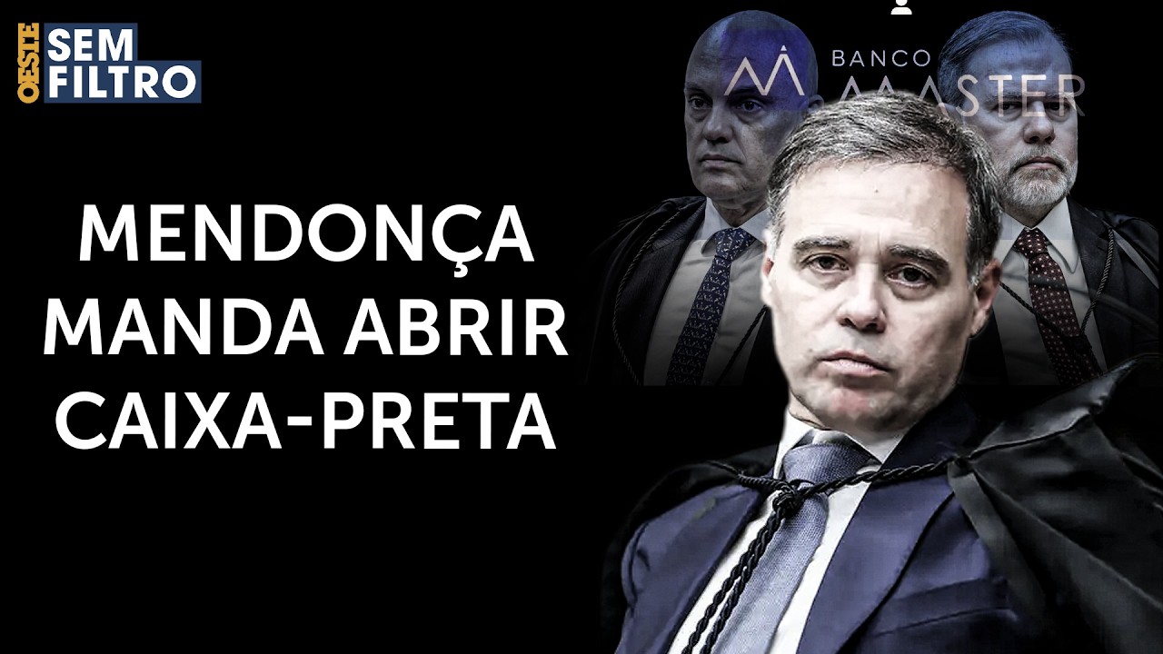 ESCÂNDALO MASTER: Mendonça dá 60 dias para PF entregar relatório sobre investigação
