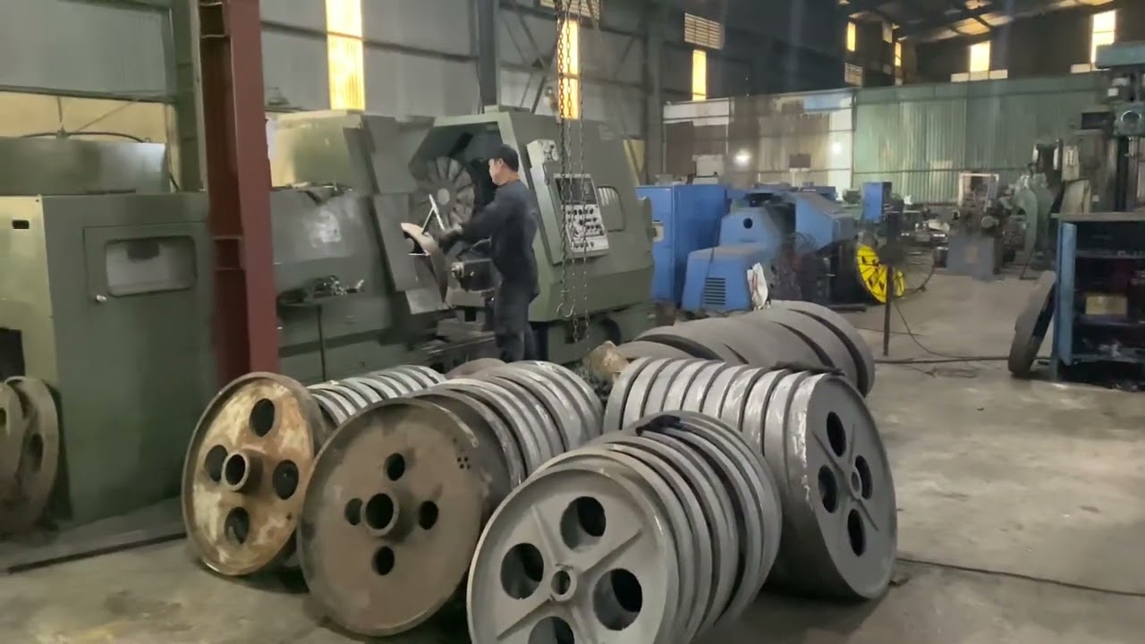 👉 Nhận tiện, láng, mài bánh đà và gia công chi tiết trên máy CNC. Lắp đặt bàn giao tại xưởng !