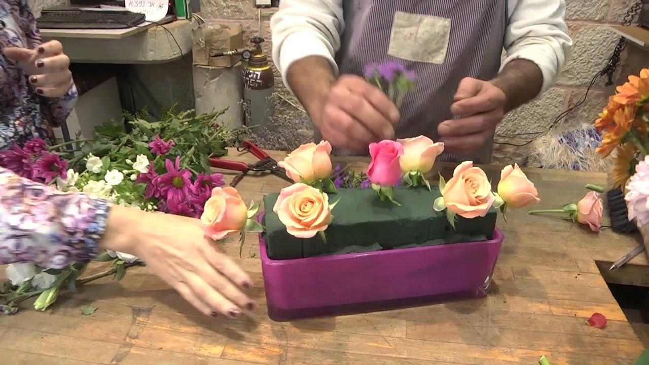 שזירת פרחים