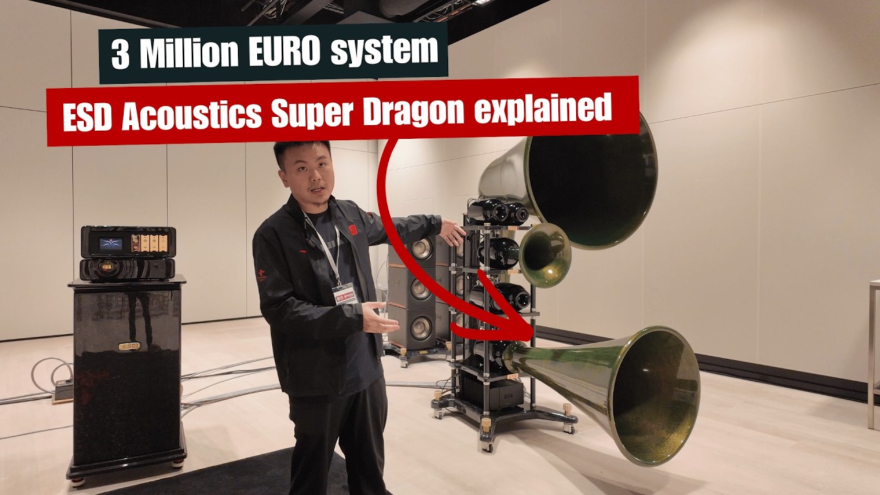 Внутри аудиосистемы стоимостью 3 000 000 евро! | ESD Acoustics Super Dragon