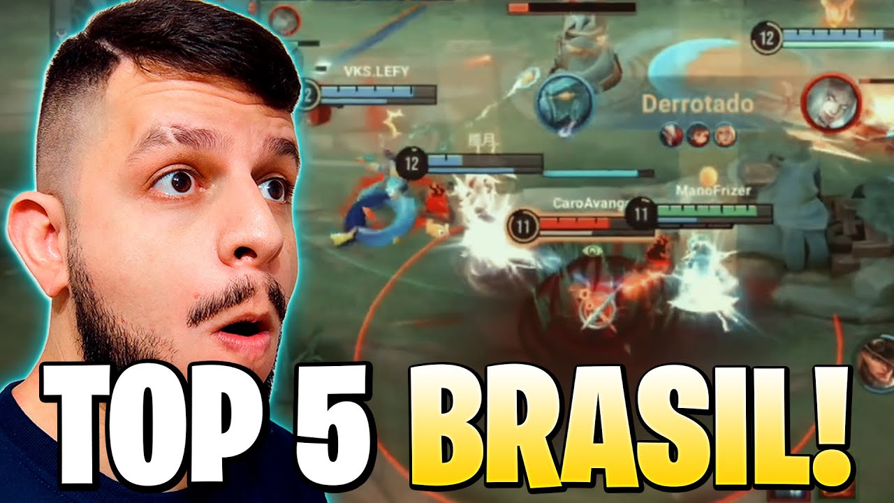 VOC&Ecirc; N&Atilde;O CONHECE ESSE HONOR OF KINGS! REACT @ManoFrizer