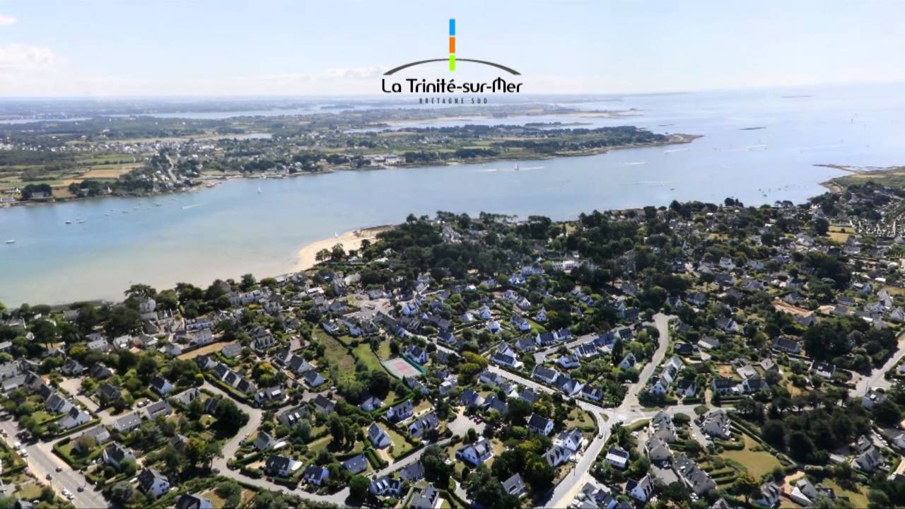 Vue aérienne de La Trinité sur Mer