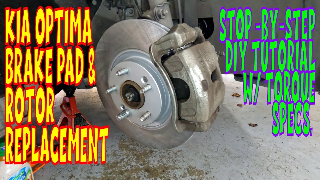 Kia Optima Front Brake Replacement | DIY Pads & Rotors Guide