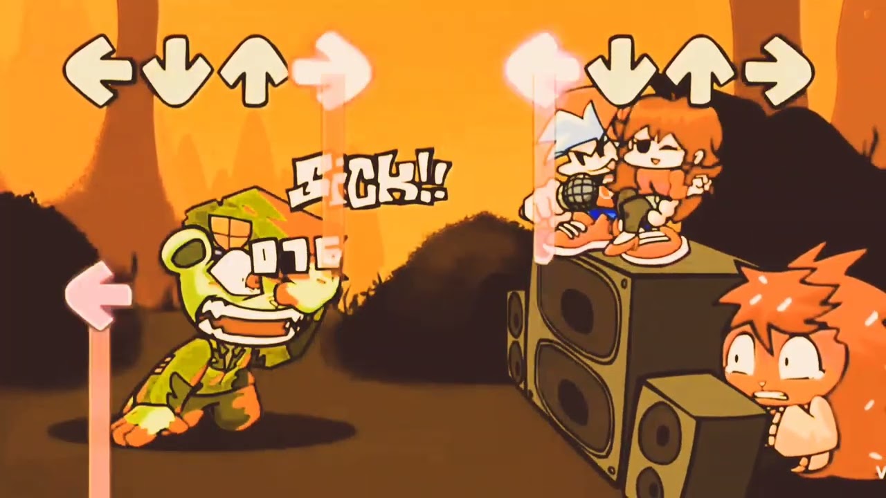 FNF flippy mod but it's my program BF vs flippy my first video 