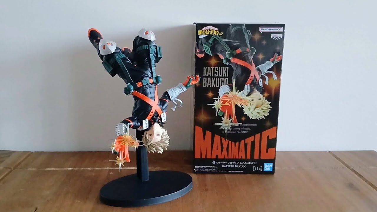 KATSUKI BAKUGO MAXIMATIC Figure Unboxing | My Hero Academia Collectible