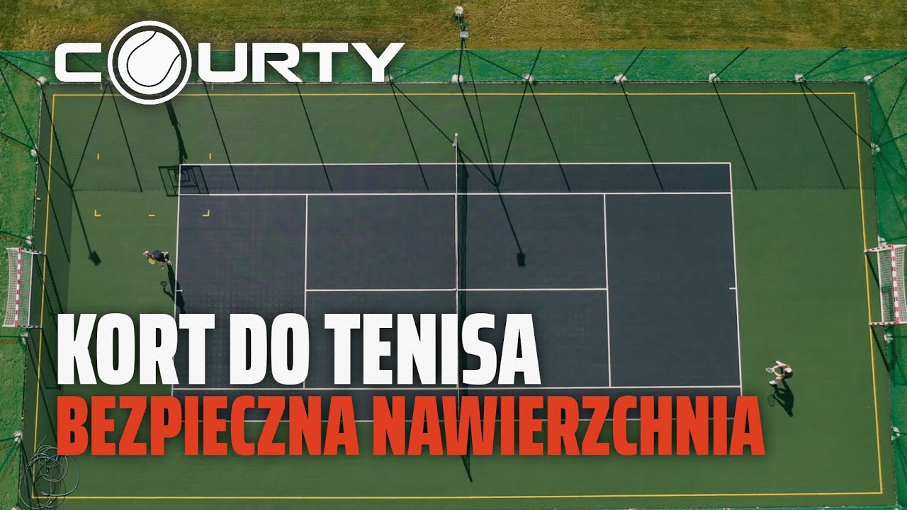 Prywatny kort tenisowy (w ogrodzie) ze sztuczną nawierzchnią Courty