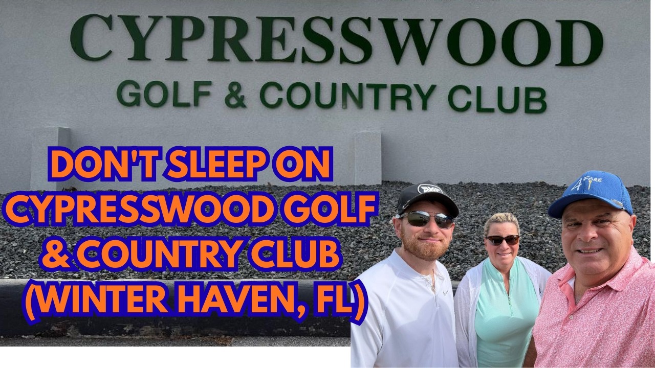 This Golf Course SHOCKED Us | Cypresswood Golf & CC Review