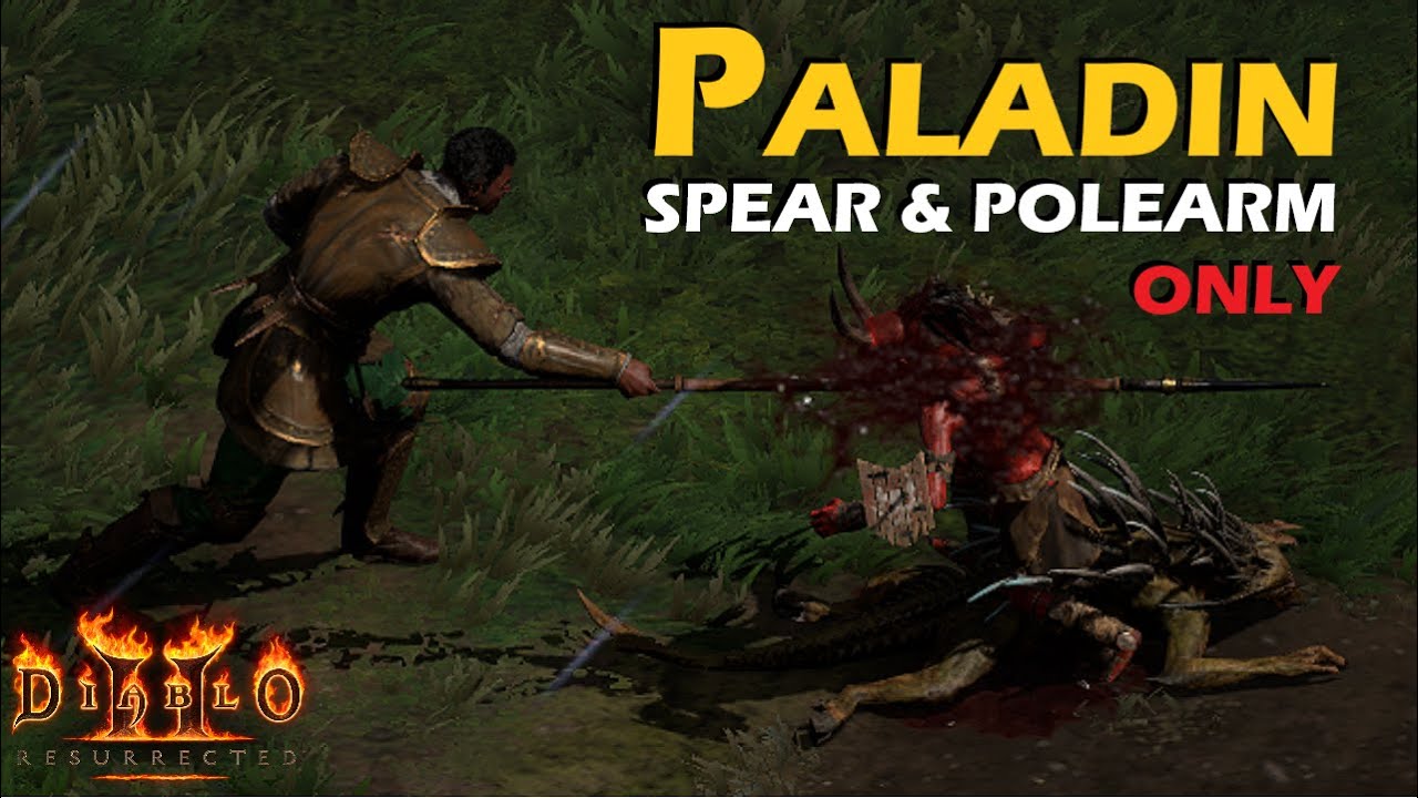 Spear & Polearm ONLY Paladin - Short Stream
