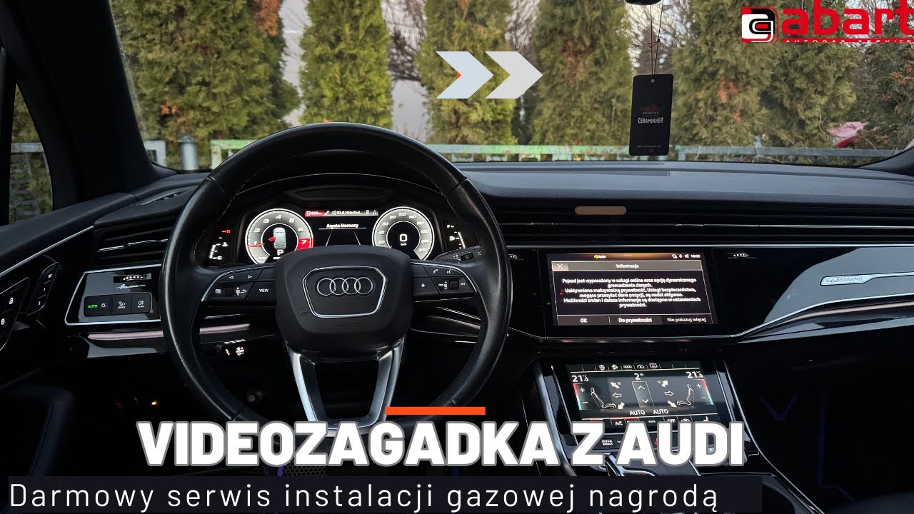 Jaka instalacja gazowa, jaki przełącznik w Audi po montażu instalacji gazowej w @AbartAutoGazSerwis 