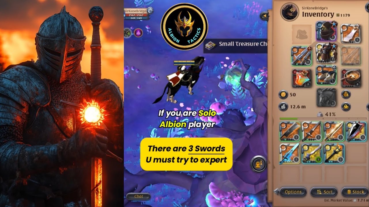 Swords to expert ⚔️ for Solo Albion Players ♠️ KA Gaming on Albion Online