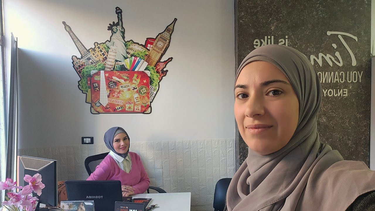 زرت أختي في عملها!!!   إلى محبي السفر هذا الفيديو لكم💗💗 💗