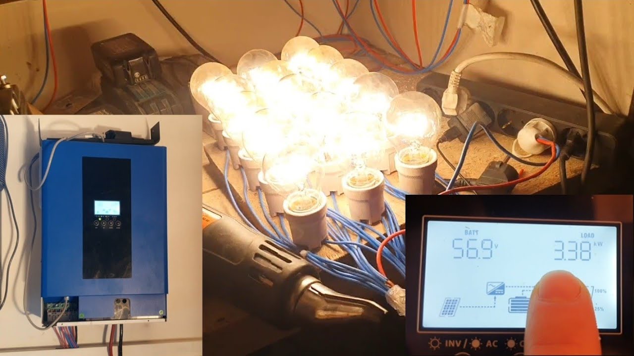 Test de putere- Invertor Easun SMG 3