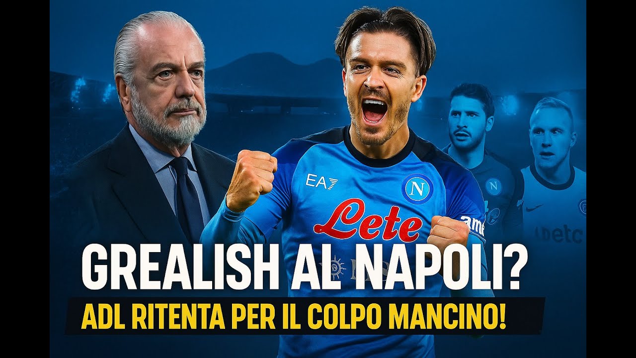 GREALISH - NAPOLI, DE LAURENTIIS PENSA AL NUOVO REGALO PER CONTE 