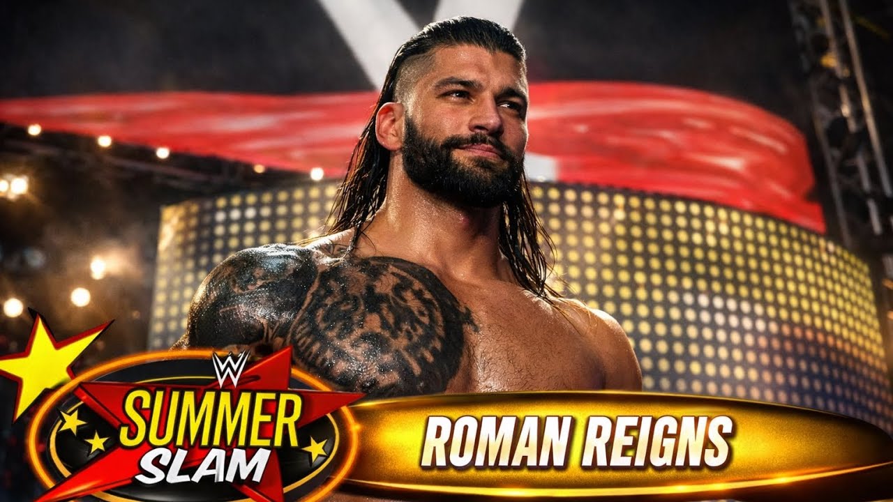 WWE The OTC Roman Reigns entrance at SummerSlam